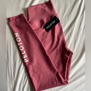 Peloton NWT Rose Leggings, Size Large